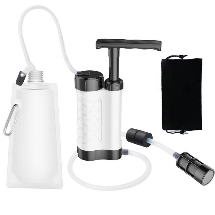 Paille Filtrante Lixada – Filtre 0,01 Micron, Capacité 5000L – Pour Randonnée, Camping, Survie – Léger, Avec Sac De Transport