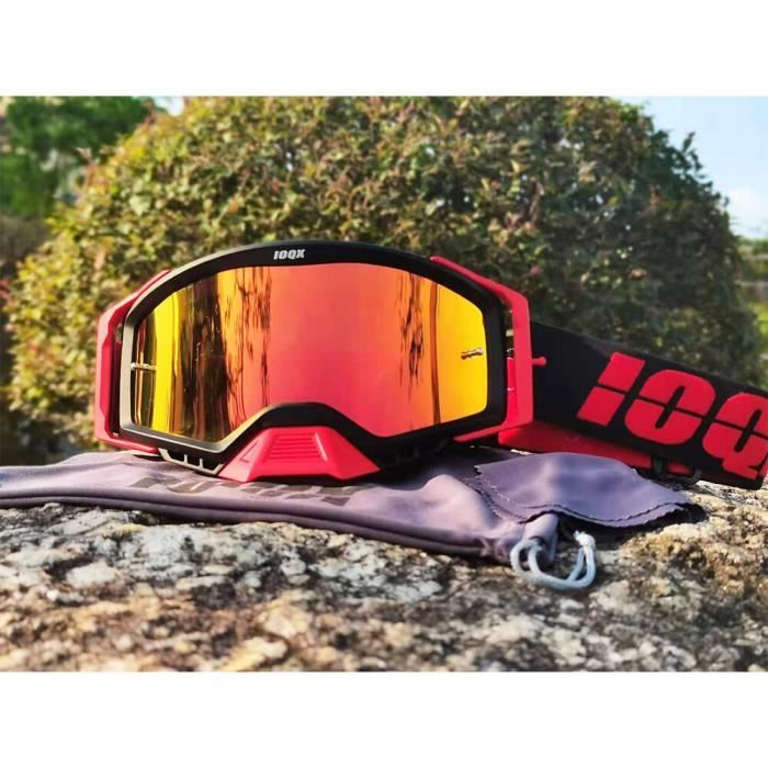 Equipement du mecanicien Lunettes de Motocross Antiparras pour moto en verre pour Dirt Bike pour course requin red 2020 A7 Cdiscount Auto
