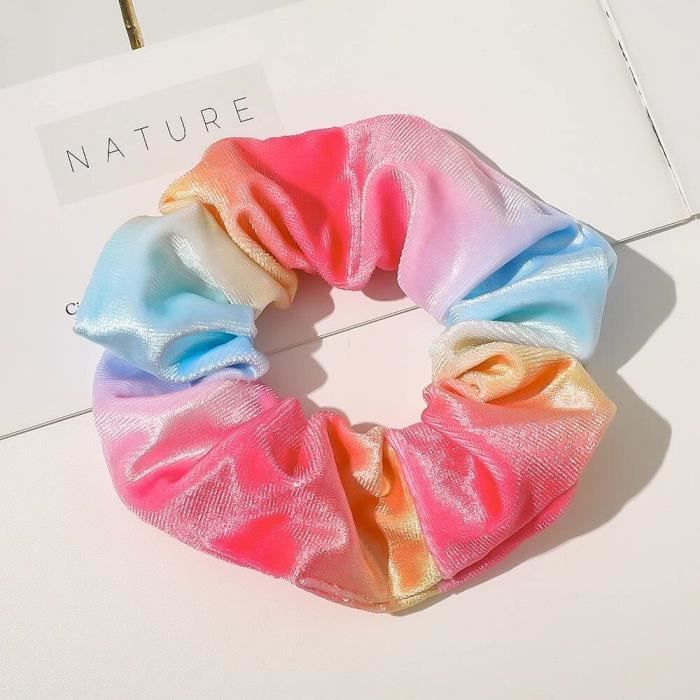 2 Chouchous En Fausse Fourrure Rouge - élastique à Cheveux Pompon Pour Queue De Cheval, Chignon - Accessoire Coiffure Femme