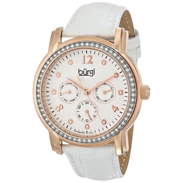 Montre Femme Burgi BUR083RGW bracelet cuir Achat vente montre
