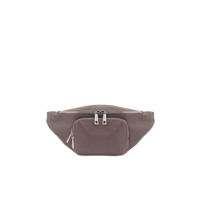 Sac Hobo Mini Brot - Osoi - Cuir - Crème