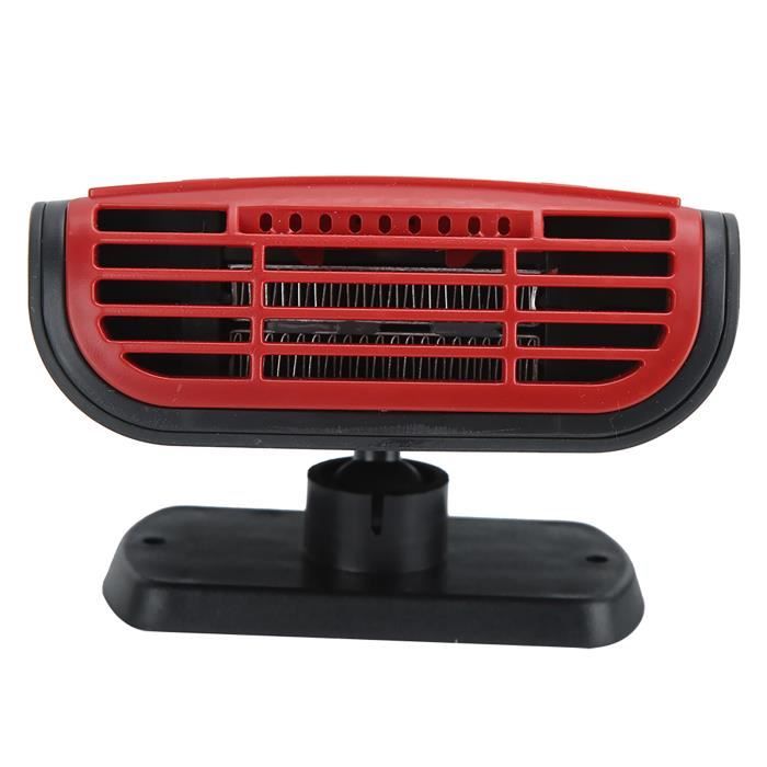 Riloer Chauffage & Ventilateur Voiture 12V 150W - Dégivreur Rapide 360° Rotatif, Air Chaud/Frais Portable Pour Pare-brise Et Habitacle