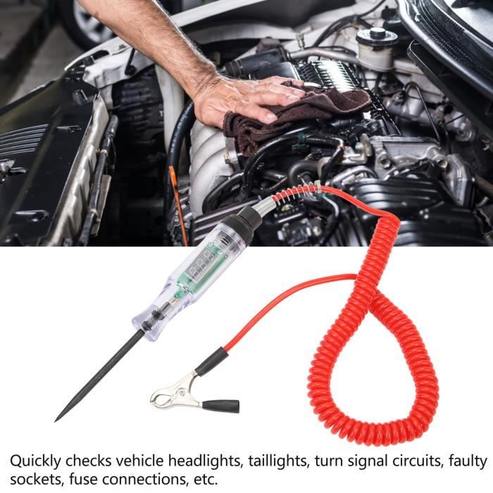 Tester Di Circuito, Auto 6V 12V 24V DC Tester Di Tensione Per Camion Per Auto Test - Foto 4