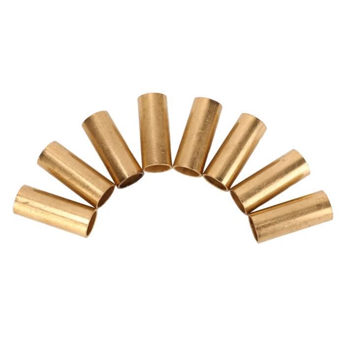 Kit De 4 Bagues De Ressort à Lames En Laiton Pour Remorque – Amortissement Renforcé, Réduction Du Bruit – Remplace Les Bagues Usées – 4,5 X 1,7 Cm - 4