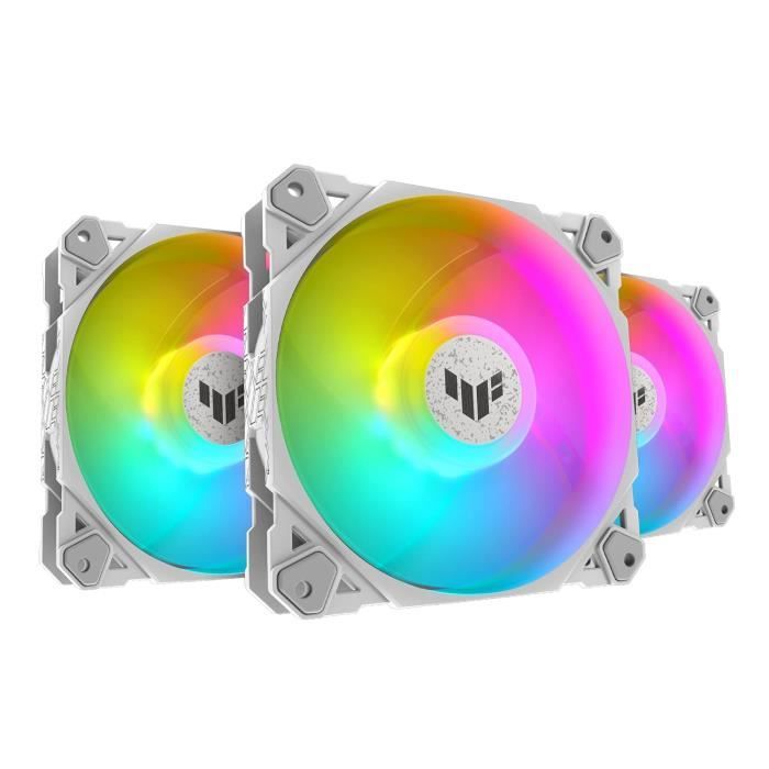 AsiaHorse DAWN Lot 3 Ventilateurs ARGB 120mm Infinity Mirror Daisy Chain Pour PC