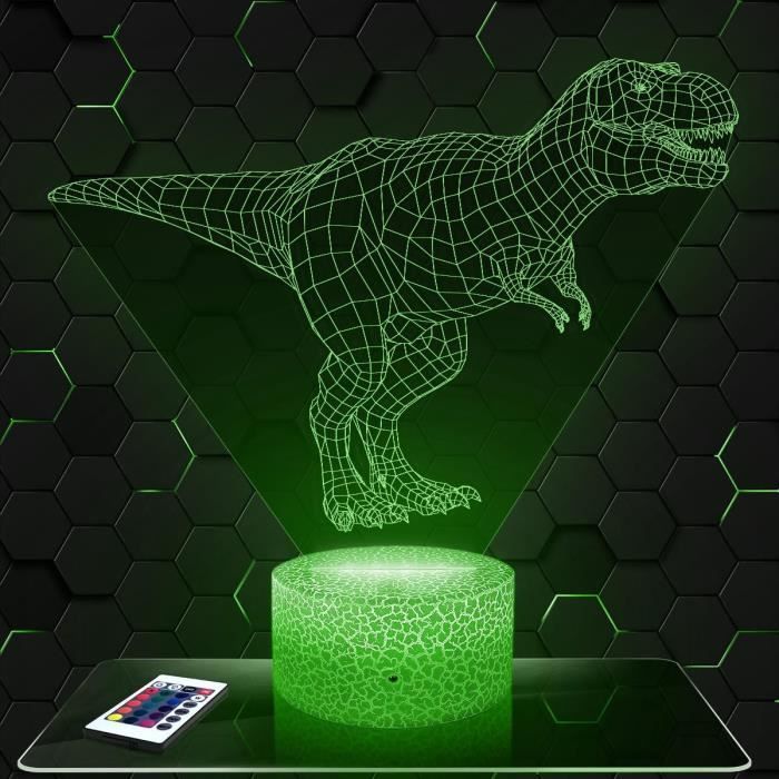 Lampe Veilleuse 3D Dauphin – Avec Télécommande – Fabriqué En France – Neuf