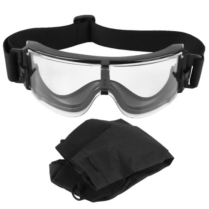 Kit De Lunettes Balistiques Revision Snowhawk – Taille L/XL – Noir – Militaire