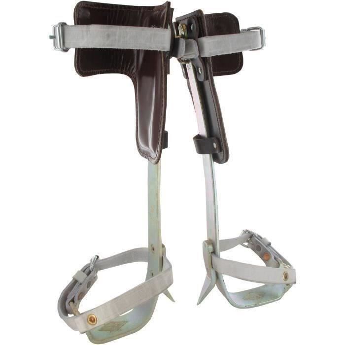 Grimpette élageur en acier forgé avec pointe usinée interchangeable