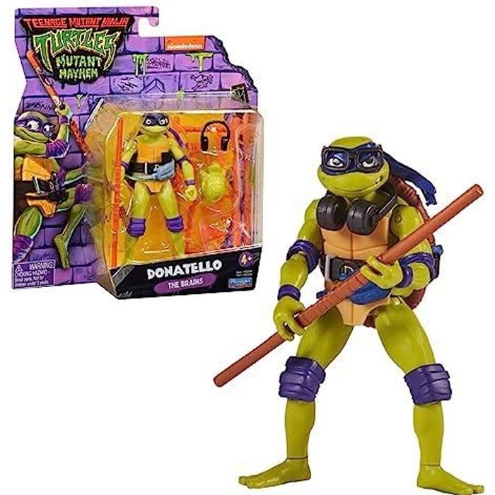 TORTUES NINJA, FIGURINE ARTICULÉE DE 12 CM, AVEC ARMES, MODÈLE ALÉATOI -  Cdiscount Jeux - Jouets