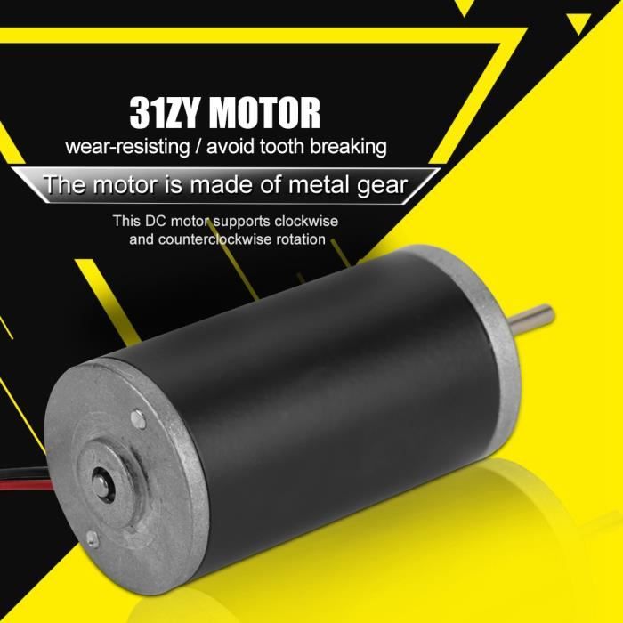 Moteur DC FK-280SA Haute Vitesse – Micro Moteur Électrique 3V-7.4V 28200 RPM, Puissant Pour Jouets DIY, Robotique, Modélisme, Bricolage