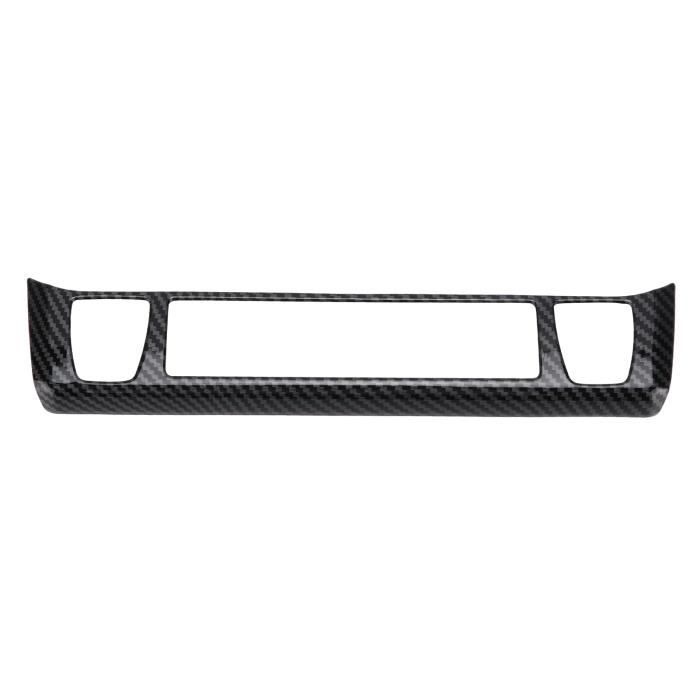Décoration Autocollant Pour BMW Z3 1998-2002 Fibre De Carbone Panneau De Commande Centrale Radio Revêtement D'habillage Autocollants Décoratifs Accessoires D' intérieur (Color : Red LHD