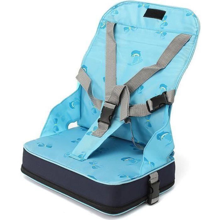 Star-Portable Pliable Réhausseur Siège de Table Bébé Enfant Repas + 5-Point  Harnais Sécurité Chaise Voyage BLEU - Cdiscount Puériculture & Eveil bébé