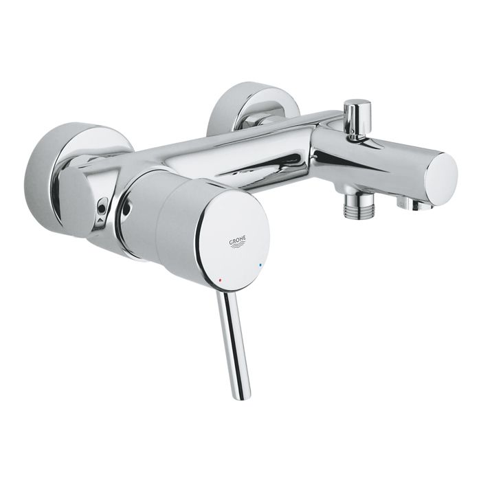 grohe mitigeur bain douche mural concetto 32700001 clapet anti retour chrome cdiscount bricolage