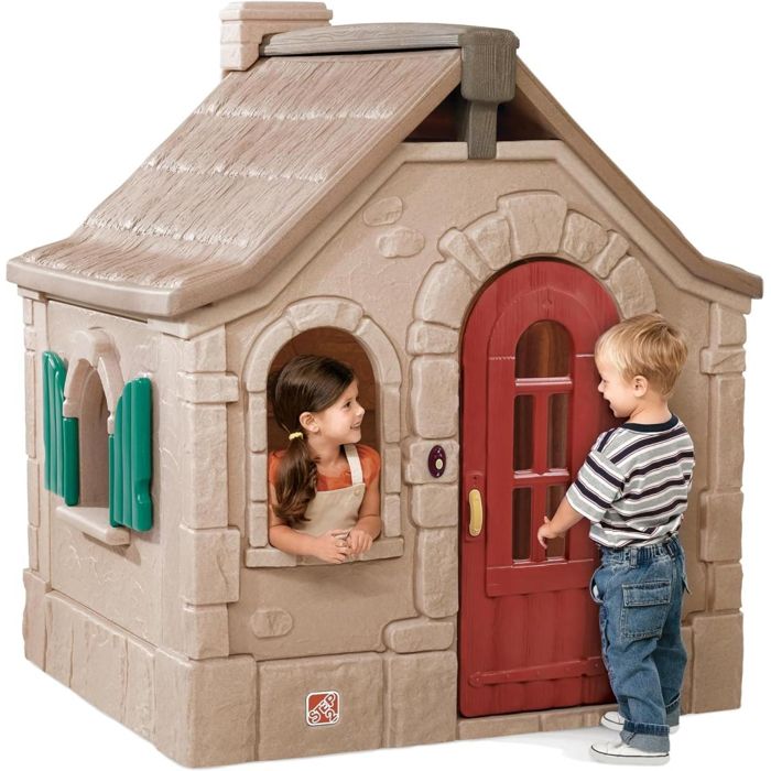 Maisonnette en plastique pour enfant Step2 Storybook Cottage - Rouge - Extérieur - 18 mois et plus