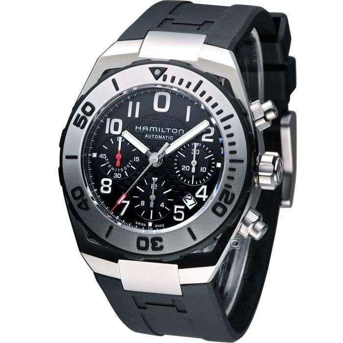 Hamilton Khaki Navy SUB H78716333 Achat vente montre Homme