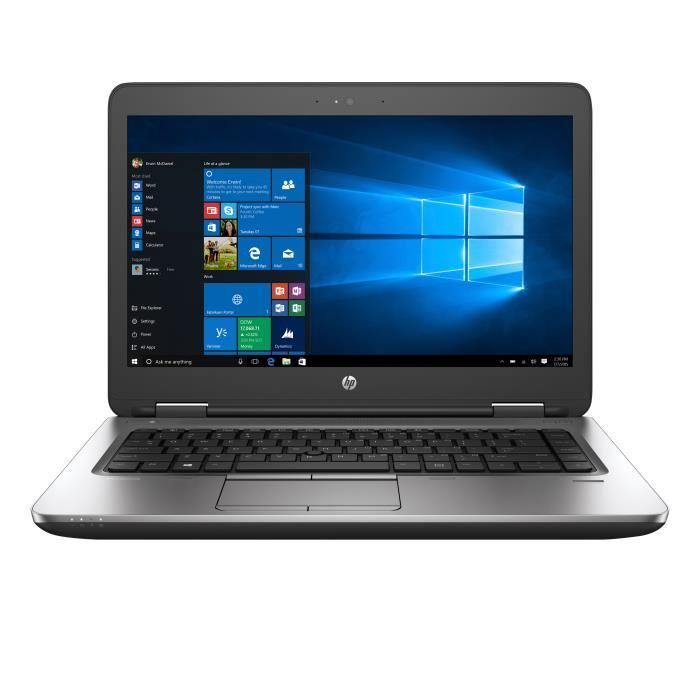 HP ProBook 645 G3 AMD A 2.4 GHz 35.6 cm 14 1366 x 768 pixels 8 GB 500 GB - vue 2
