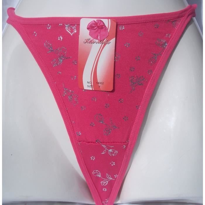string rose fushia
