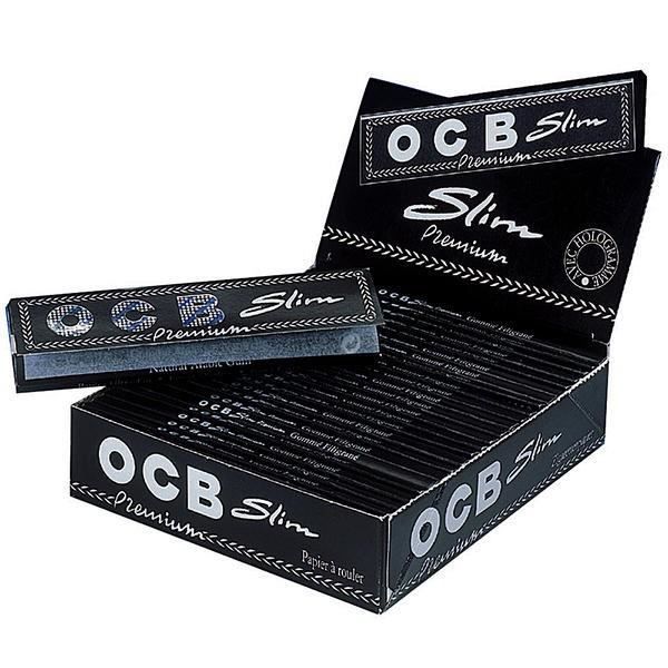 filtre cale carton 3 boite de 32 carnets de feuille à rouler longue OCB Slim 