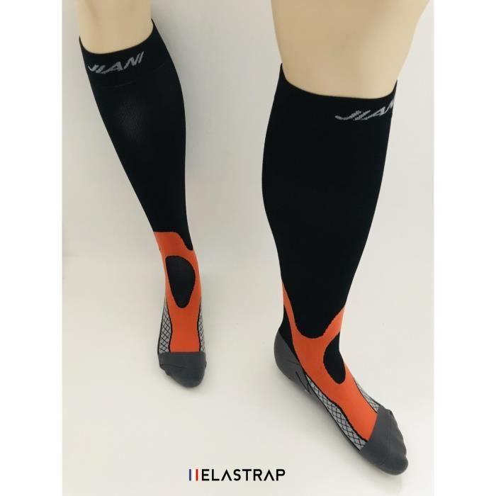 Bauerfeind Chaussettes de compression de sport unisexe pour la course et le fitness Bauerfeind Chaussettes de compression de sport unisexe pour la course et le fitness