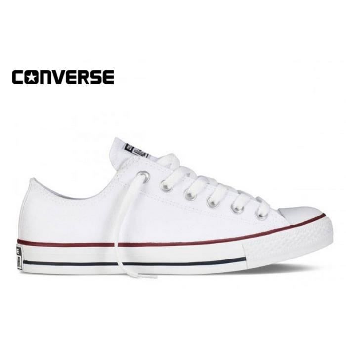 converse basse blanc optical