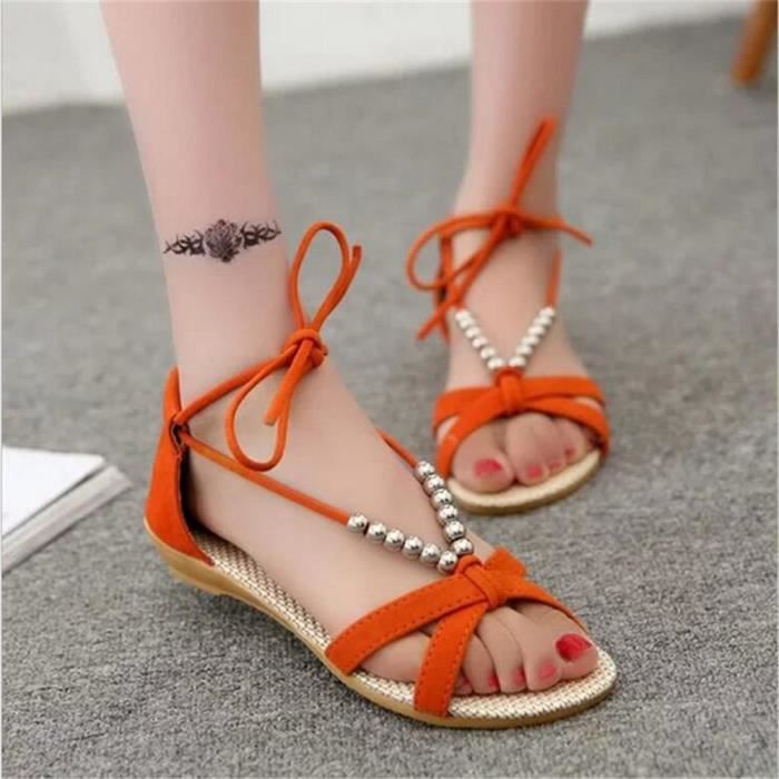 Femmes Sandales De Marque De Luxe Confortable 2017 nouvelle marque de luxe  chaussure Nouvelle Mode Plus De Couleur noir Plus Taille Rouge - Cdiscount