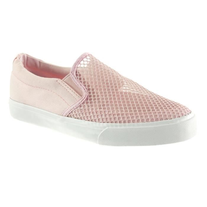 chaussure slip on femme