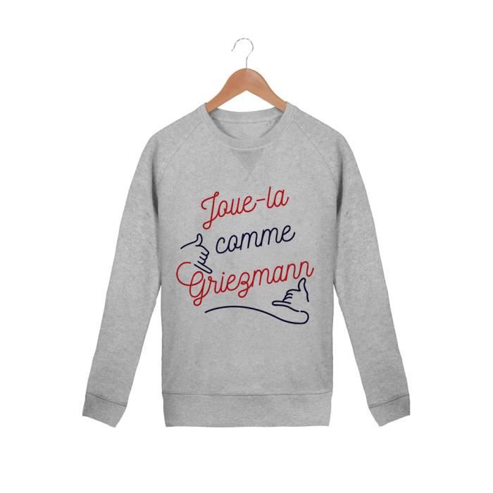 Sweat Homme Foot Joue La Comme Griezmann Coton 100 Bio Imprime En France Pull Homme Football Cadeau Anniversaire Pour Fan Gris Chine Achat Vente Sweatshirt Cdiscount Sweat Homme Foot Joue La Comme Griezmann Coton 100 Bio Imprime En France Pull Homme Football Cadeau Anniversaire Pour Fan Gris Chine Achat Vente Sweatshirt Cdiscount
