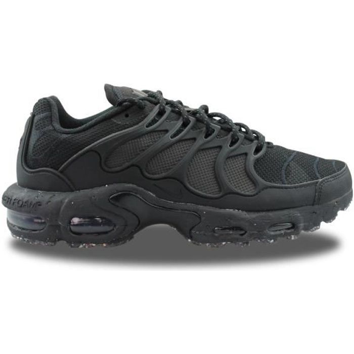 Basket Nike Air Max Terrascape Plus Noir Dq3977 001 NIKE Mixte Lacets Plat Synthetique Noir Cdiscount Chaussures