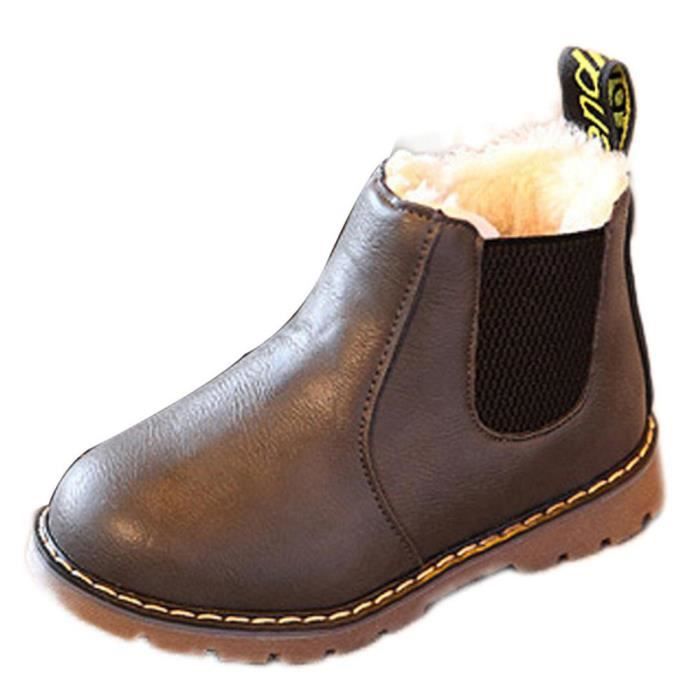 Bottine garcon hiver