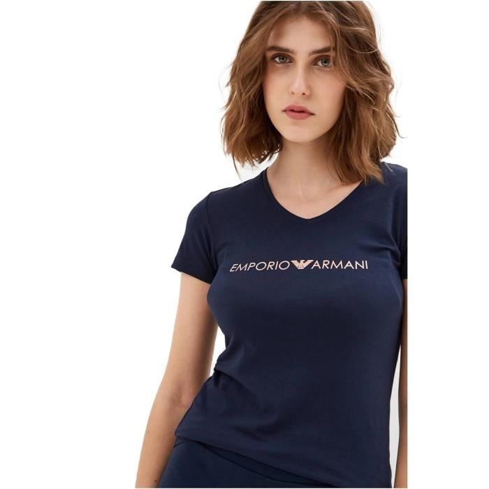 T Shirt Stretch Logo Printé 163321 9a317 - Emporio Armani