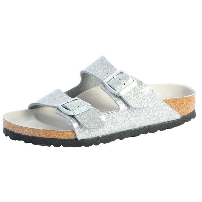 Birkenstock paillette shop argent