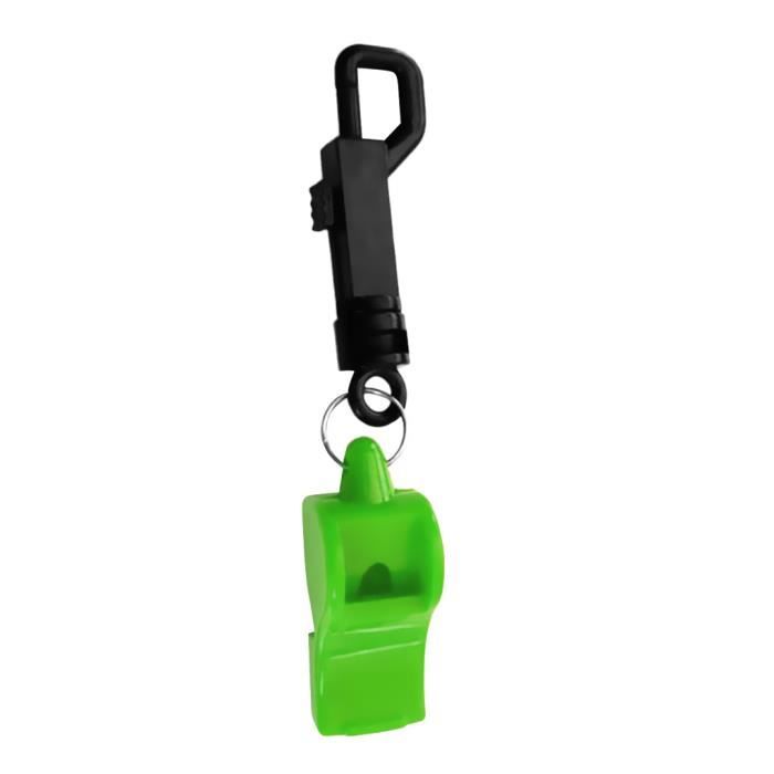 Sifflet de survie d'urgence 7 en 1, sifflet de sécurité multifonctionnel pour l'extérieur, avec