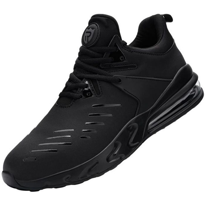 LARNMERN PRO Chaussures de Sécurité Hommes S1 SRC Embout Acier Protection Antidérapante Léger Respirante Basket de Travail Taille 40-47EU 