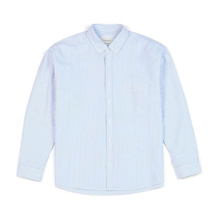 Chemise Décontractée A.P.C. - Rouge à Fines Rayures - Taille S (Homme) - Neuf Sans étiquettes - 70% De Réduction