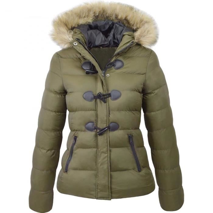 Doudoune 2025 femme militaire