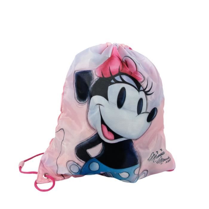 Sac Shopping Minnie Mouse Mybagstory - Violet, 48cm - Pour Femme, Adolescente - Plage, Courses, École