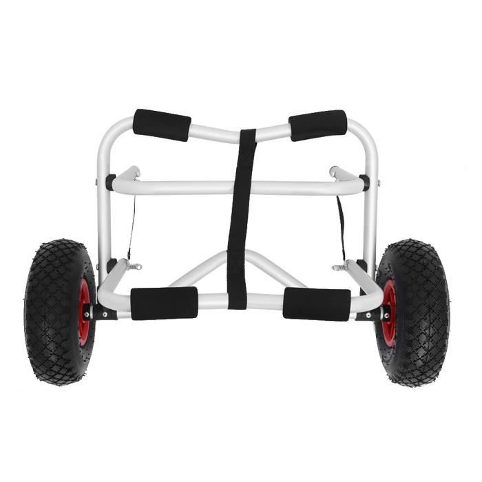 kayak Futchoy Chariot de transport en aluminium pour kayak bateau