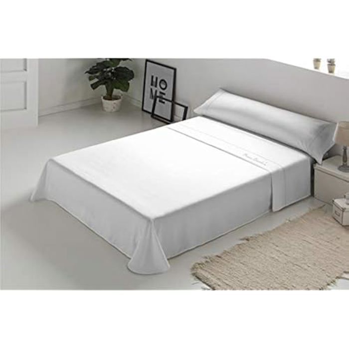 Parure de couette Pierre Cardin Ballenas Blanc Lit 1 persone 3 Pièces
