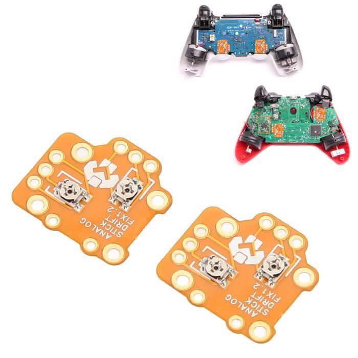 Cartes De Réparation Drift Manette PS4/PS5/Xbox – Lot De 10, Pour Calibrer Et Fixer La Dérive Des Sticks Analogiques