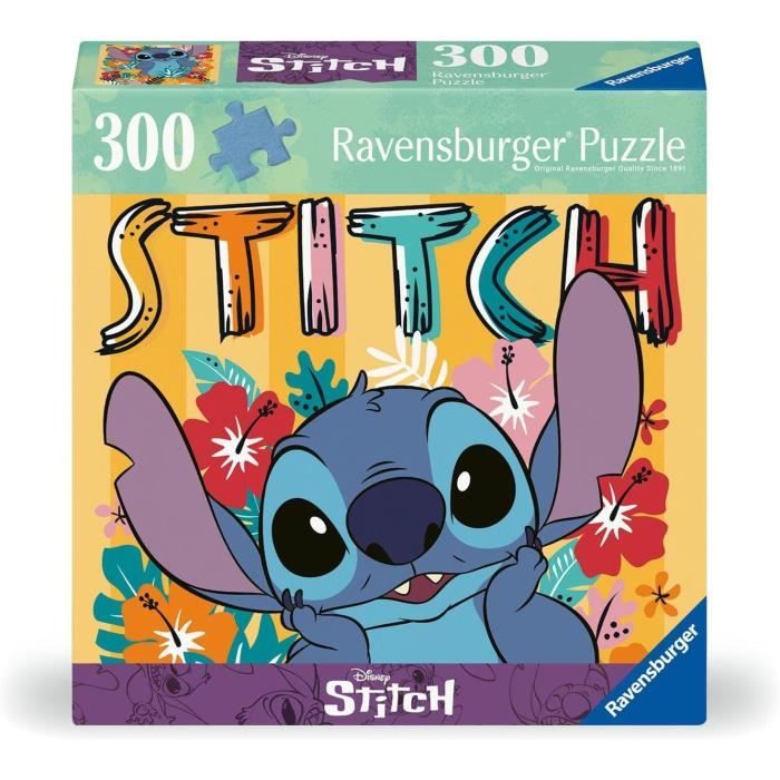Puzzle 300 pièces Stitch, Adultes et enfants dès 8 ans, Puzzle de qualité supérieure, Disney, 13399,