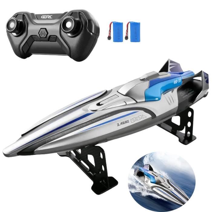 Bateau de course télécommandé haute vitesse 2,4 G B8, étanche et