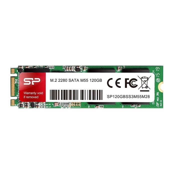 Top achat Disque SSD SILICON POWER SSD - SATAIII (TLC) - M55 - 120 GB - Ultimate Performance Controller pas cher Top achat Disque SSD SILICON POWER SSD - SATAIII (TLC) - M55 - 120 GB - Ultimate Performance Controller pas cher