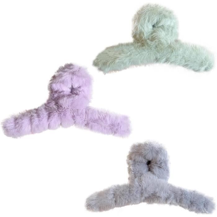48 Pinces à Cheveux Ailes D'ange En Peluche - 6 Couleurs, Tissu Doux - Pour Cosplay, Halloween, DIY Accessoires