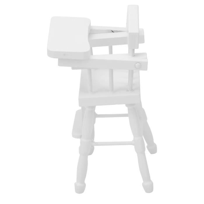 Garneck Set Miniature Chaise Roulante Pliante Et Béquilles Pour Maison De Poupée - Décoration Rosy
