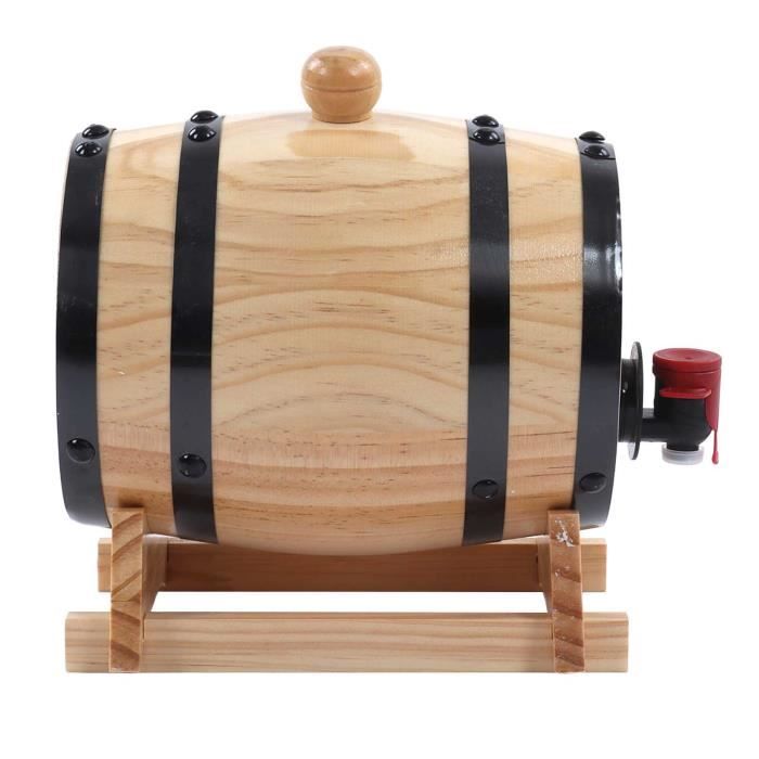 TMISHION Tonneaux de pin à vin Fûts de pin à vin Fûts de vieillissement