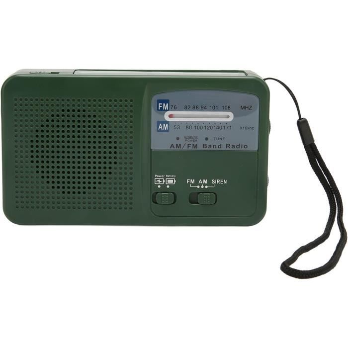 Eosnow Radio rétro Vintage Portable AM FM SW Bluetooth 5.4, batterie
