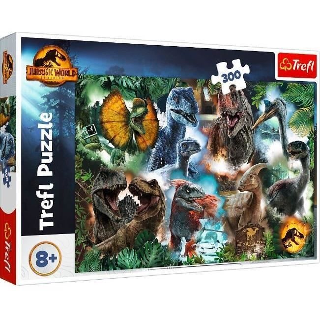 Puzzle - TREFL - Jurassic World - 300 pièces - Multicolore - A partir de 8 ans