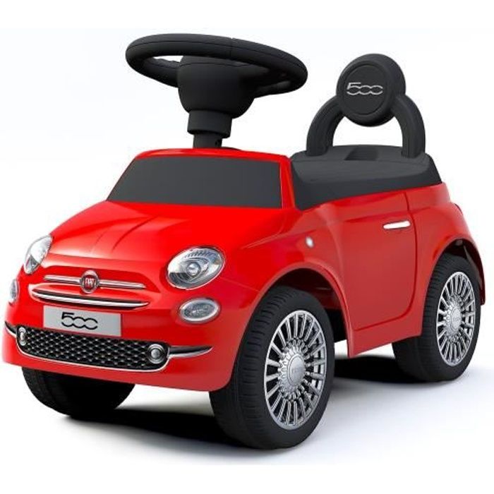 FIAT 500 Porteur sonique - Rouge - Cdiscount Jeux - Jouets