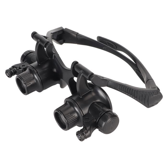 Lunettes loupe de r paration de montres avec lumi re LED Loupe