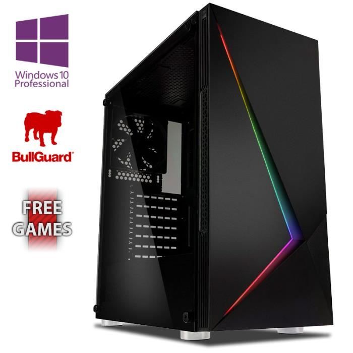 Top achat Ordinateur de bureau Vibox AX-7 PC Gamer avec 2 Jeux Gratuits, Win 10 Pro, WiFi (3,8GHz AMD A6 Dual-Core CPU, Radeon R5, 8GB 2400MHz RAM, 1TB HDD) pas cher